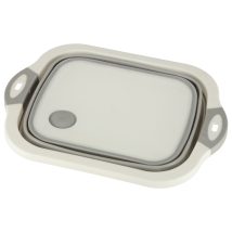 Miska składana silikonowa z odpływem deska do krojenia zlew turystyczny ociekacz