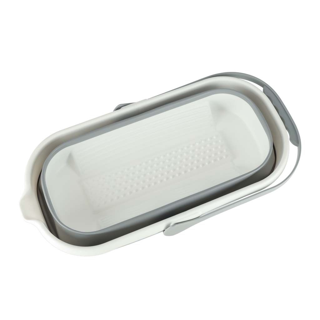 Wiadro składane prostokątne do mopa miska z uchwytem - obrazek 8