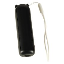 Wiatrak biurkowy wentylator mini ręczny składany wiatraczek przenośny USB czarny