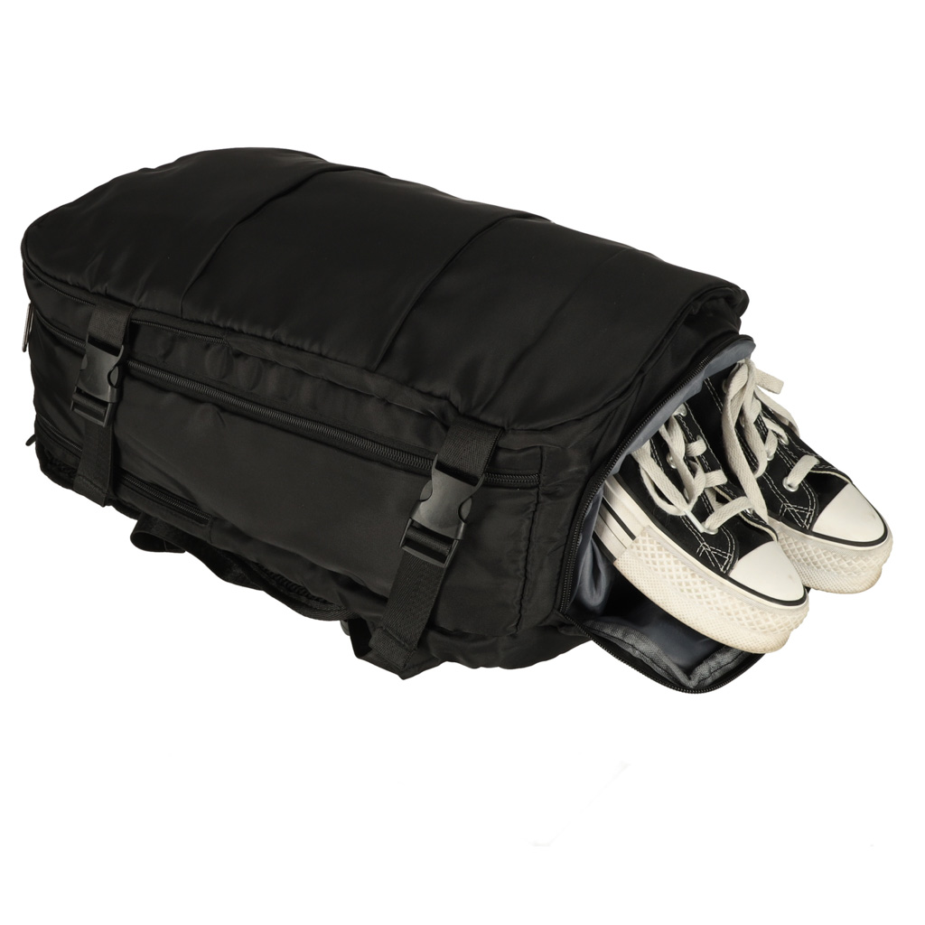 Plecak podróżny do samolotu bagaż podręczny kabinowy turystyczny wodoodporny 45x32cm - obrazek 8