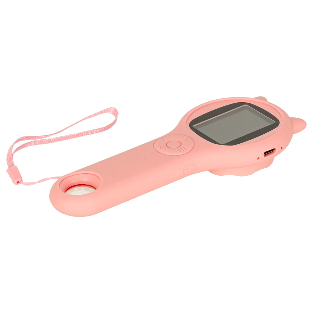 Mikroskop optyczny lupa cyfrowa 500x 2Mpx różowy - obrazek 3