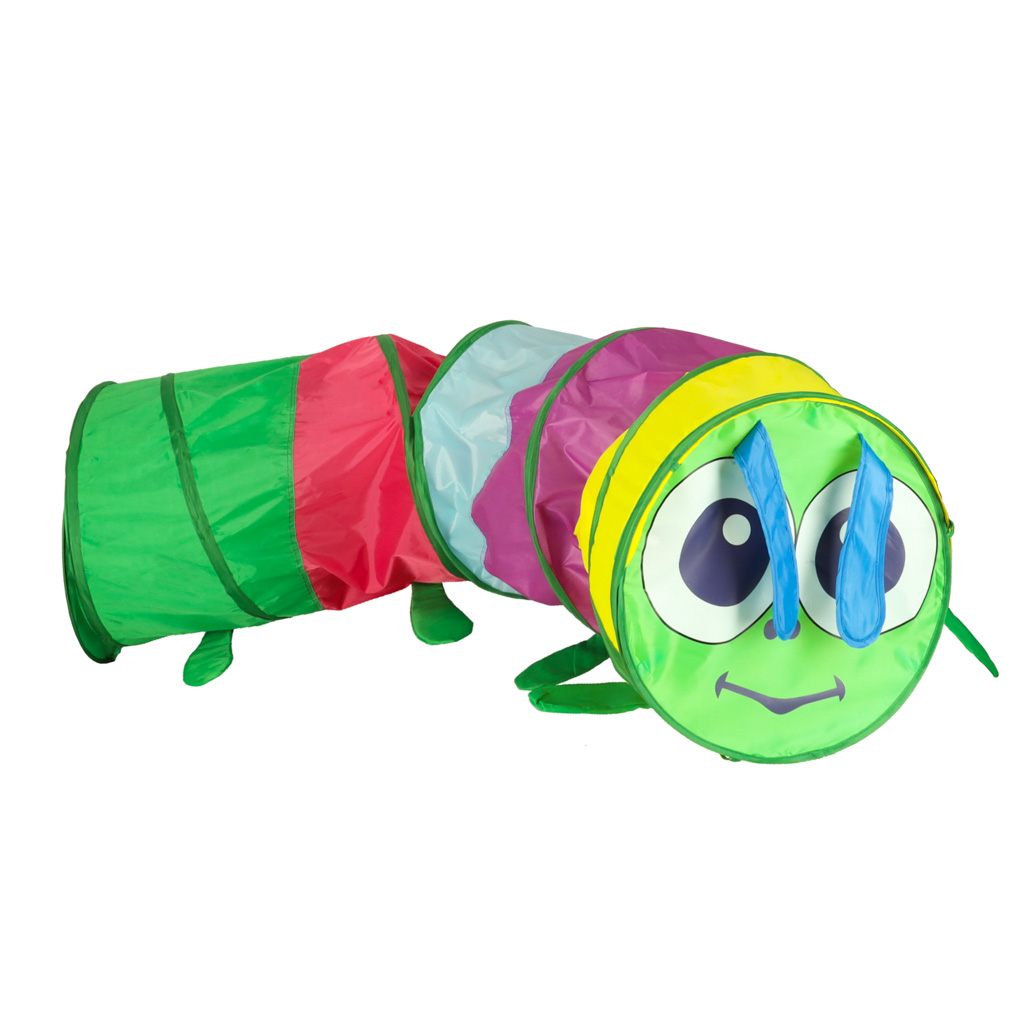 Namiot tunel dla dzieci ogrodowy tor samorozkładający do domu ogrodu duży składany gąsienica