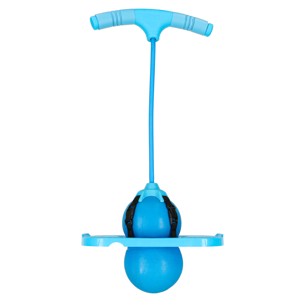 Skoczek dla dzieci pogo równowaga jumper niebieski - obrazek 3