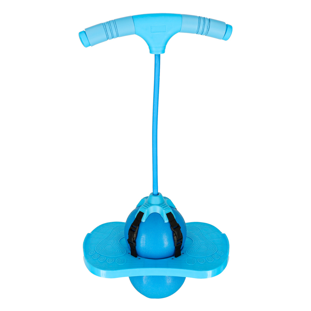 Skoczek dla dzieci pogo równowaga jumper niebieski - obrazek 4
