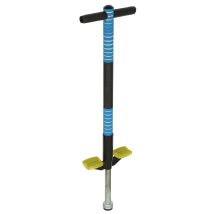 Skoczek drążek do skakania pogo z regulacją niebieski