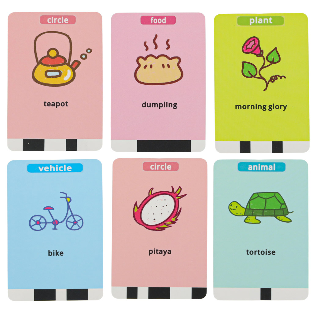 Robot edukacyjny interaktywny nauka rysowania pisania zestaw fiszki mazaki pomarańczowy - obrazek 8