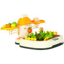 Gra planszowa zręcznościowa marchewkowe pole familijna gra dla dzieci