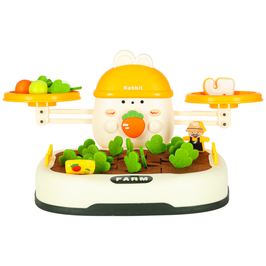 Gra planszowa zręcznościowa marchewkowe pole familijna gra dla dzieci - obrazek 3