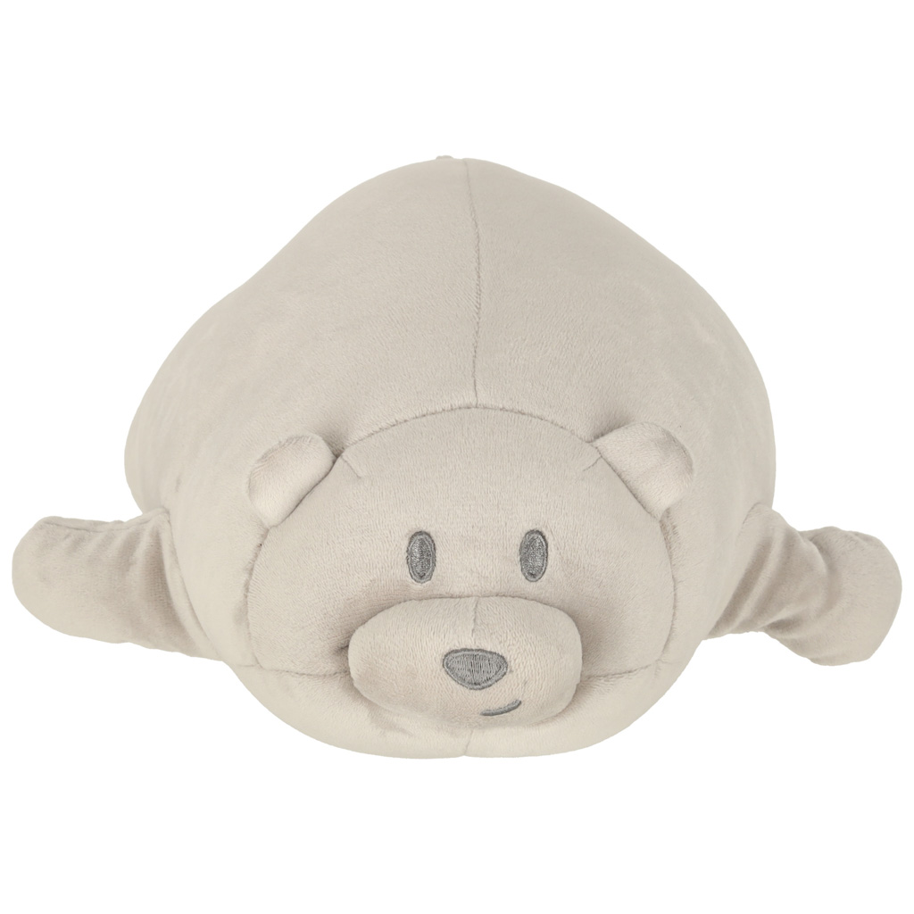 Poduszka podróżna 2w1 rogal pod kark do samolotu samochodu maskotka miś - obrazek 3