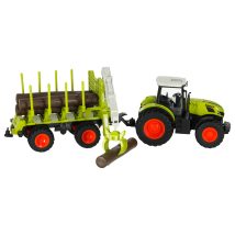 Traktor RC zdalnie sterowany ciągnik rolniczy z podnośnikiem farma 2,4G 3,7V 500mAh