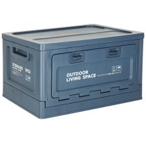 Organizer do bagażnika samochodowy pudełko skrzynka składana 25l granatowa