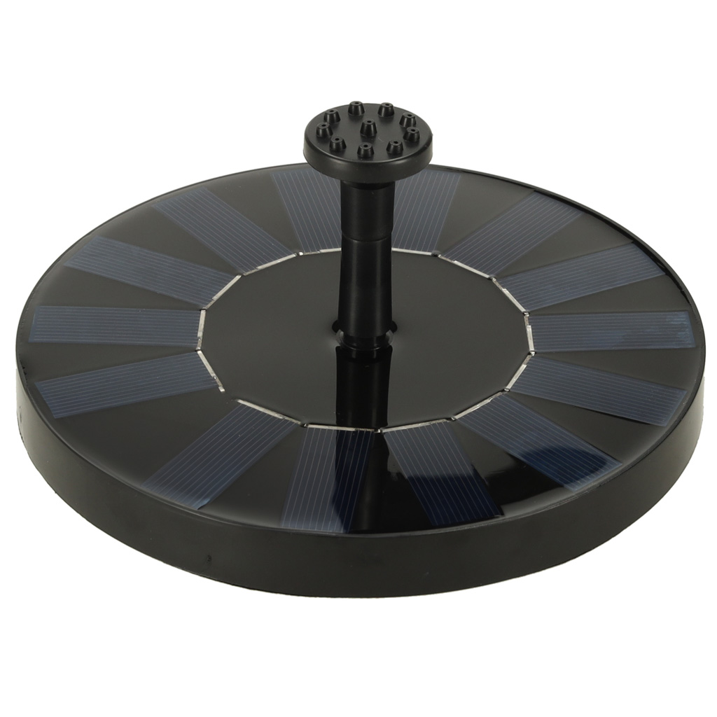Fontanna solarna do oczka wodnego stawu do ogrodu pompa pływająca ogrodowa 16cm - obrazek 3