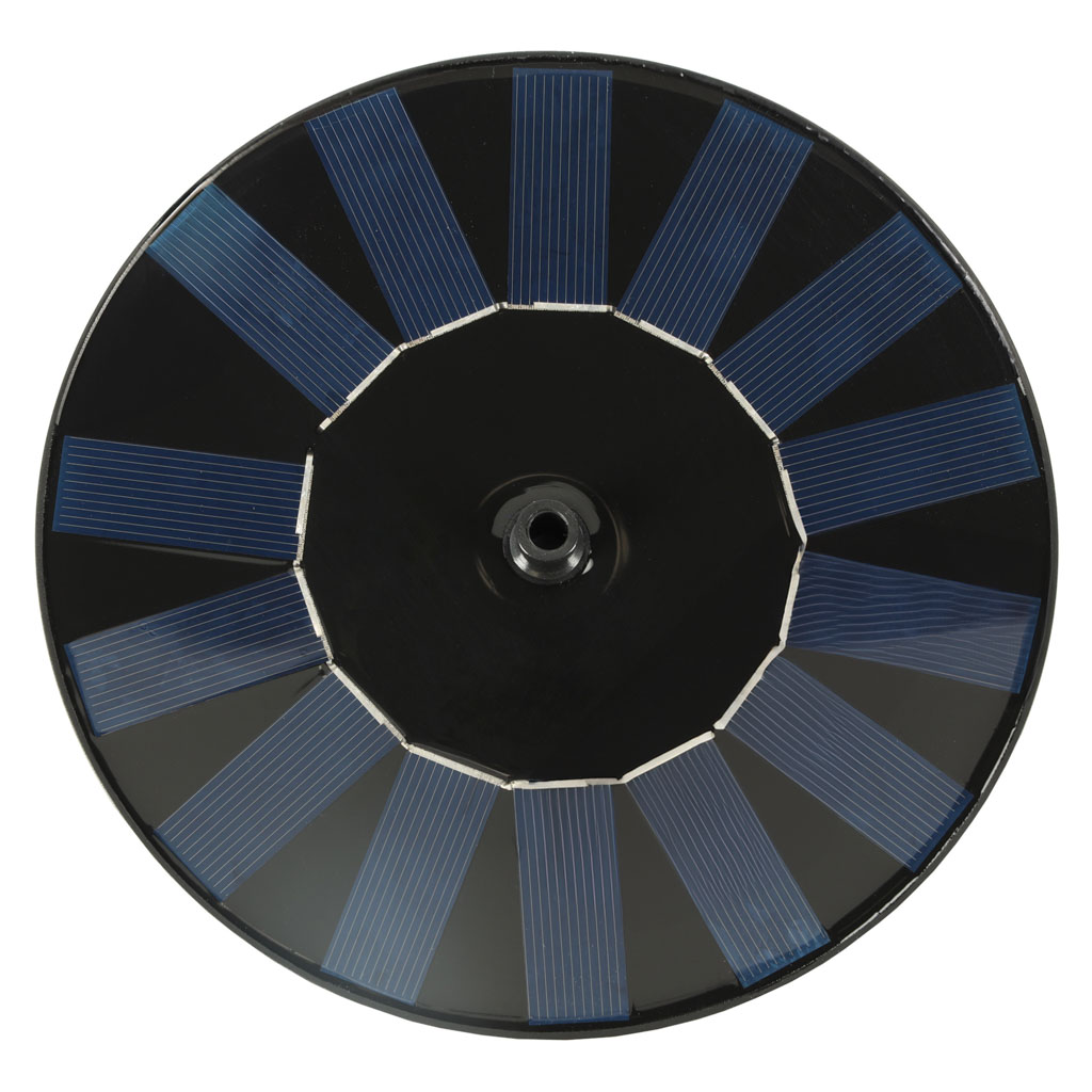 Fontanna solarna do oczka wodnego stawu do ogrodu pompa pływająca ogrodowa 16cm - obrazek 6