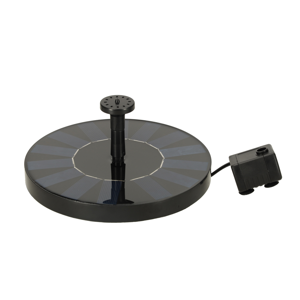 Fontanna solarna do oczka wodnego stawu do ogrodu pompa pływająca ogrodowa 16cm - obrazek 7