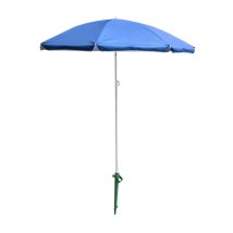 Parasol ogrodowy plażowy regulowany łamany składany UV 150cm niebieski
