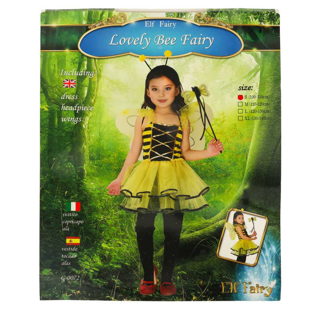 Kostium strój karnawałowy przebranie pszczółka pszczoła opaska 3 el - obrazek 7