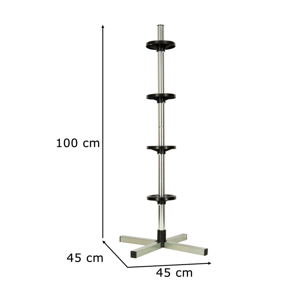 Stojak na koła opony felgi do garażu regał samochodowy organizer pokrowiec - obrazek 7