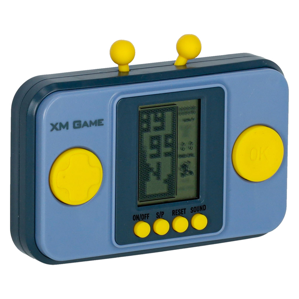 Gra elektroniczna zręcznościowa konsola przenośna szara - obrazek 3