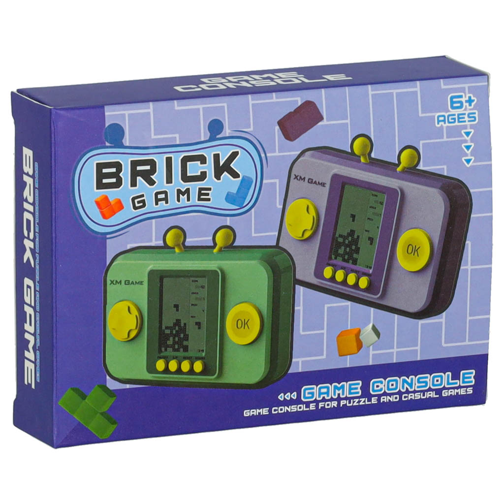 Gra elektroniczna zręcznościowa konsola przenośna szara - obrazek 7