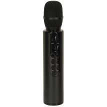 Mikrofon bezprzewodowy karaoke dla dzieci głośnik Bluetooth 2000mAh karta SD USB wysoka jakość czarny