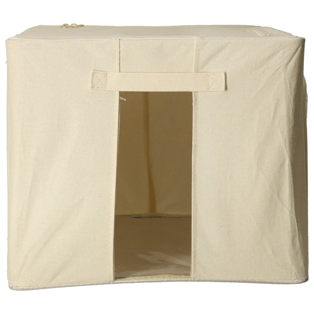 Organizer na pościel do szafy torba ze stelażem do przechowywania na ubrania zabawki 66L - obrazek 4