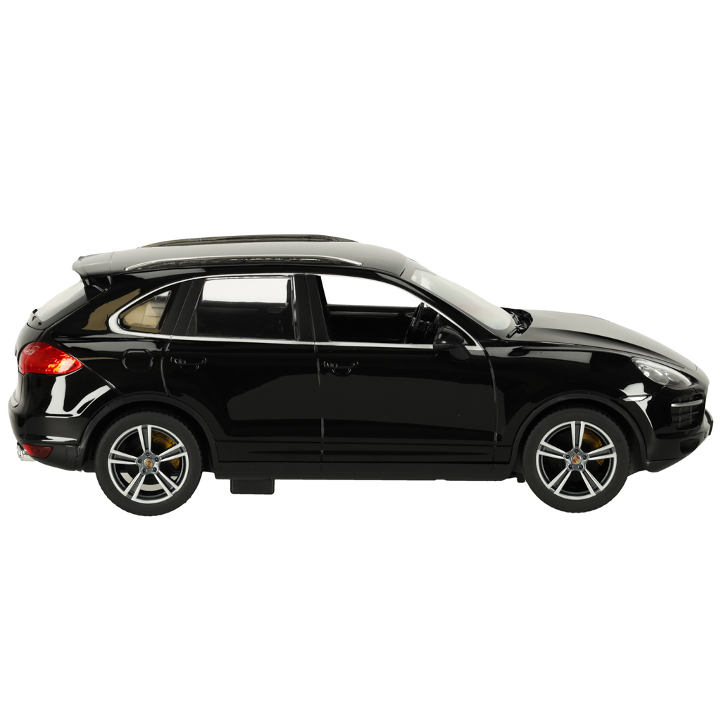 Samochód zdalnie sterowany Rastar 42900 Porsche Cayenne Turbo 1:14 czarny - obrazek 3