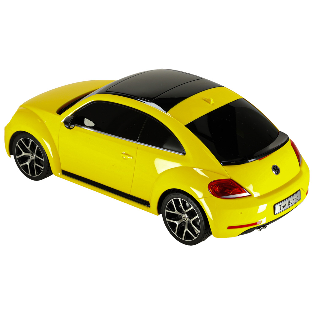 Samochód zdalnie sterowany Rastar 78000 Volkswagen Beetle 1:14 żółty - obrazek 4