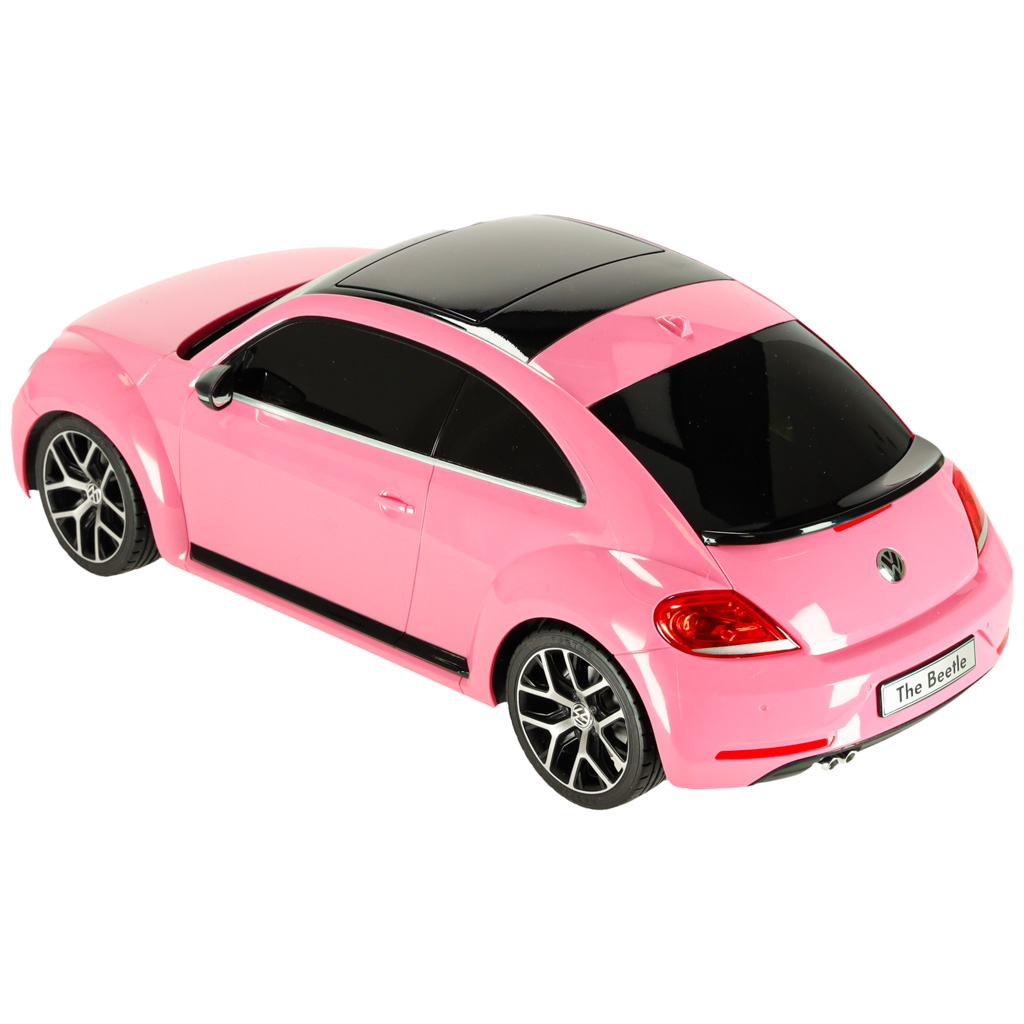 Samochód zdalnie sterowany Rastar 78000 Volkswagen Beetle 1:14 różowy - obrazek 4