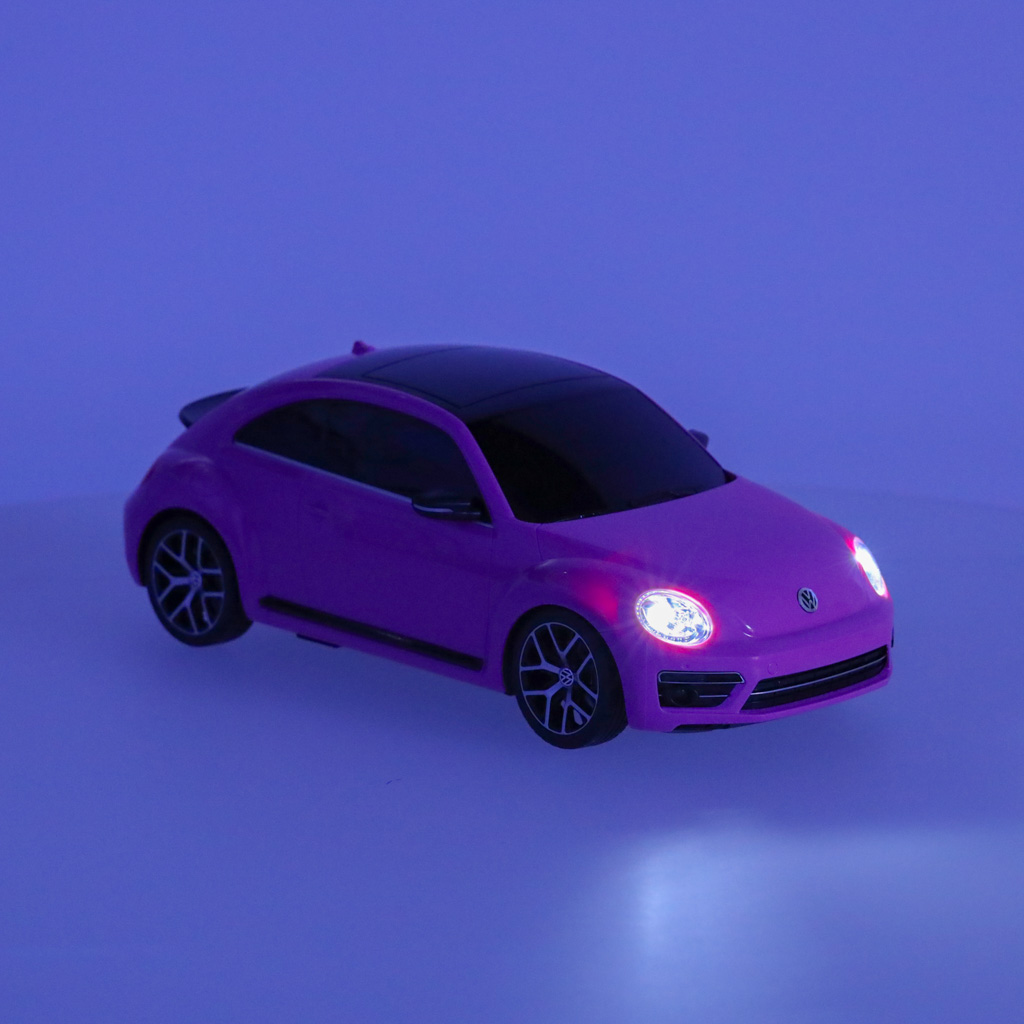 Samochód zdalnie sterowany Rastar 78000 Volkswagen Beetle 1:14 różowy - obrazek 7