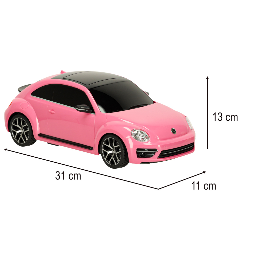 Samochód zdalnie sterowany Rastar 78000 Volkswagen Beetle 1:14 różowy - obrazek 8