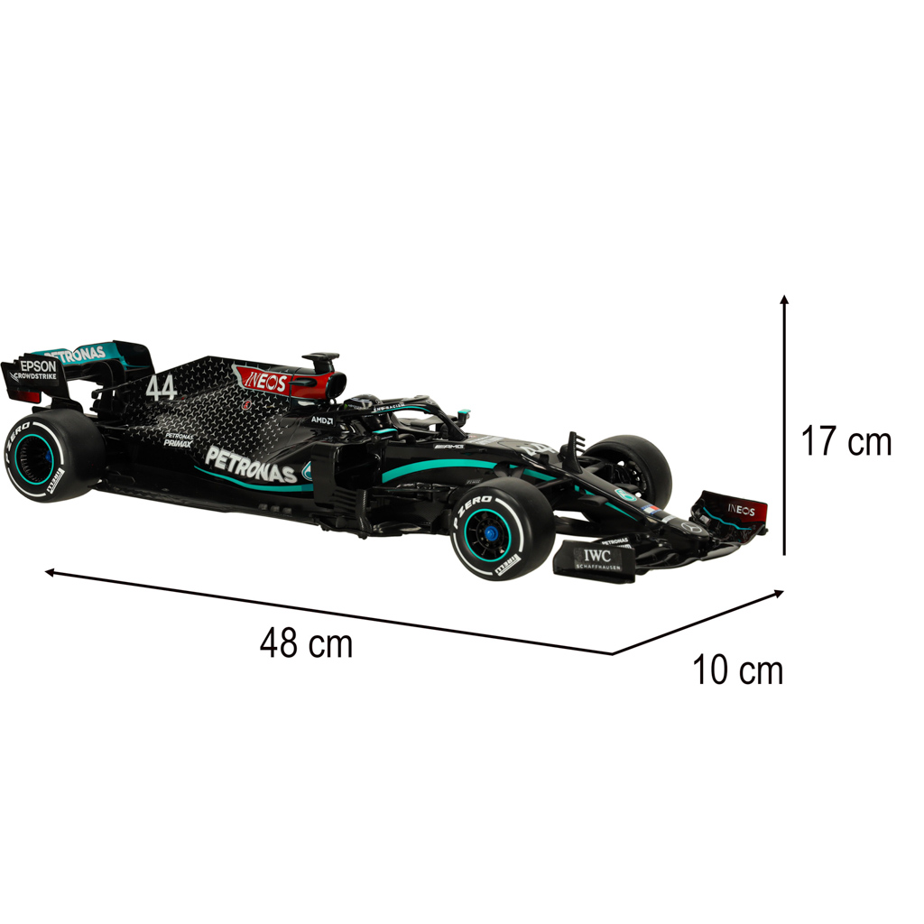 Samochód zdalnie sterowany Rastar 98400 Mercedes-AMG F1 W11 EQ 1:12 - obrazek 7