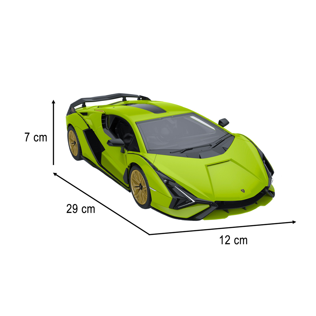 Samochód zdalnie sterowany Rastar 97400 Lamborghini Sian 1:18 zestaw do złożenia - obrazek 7
