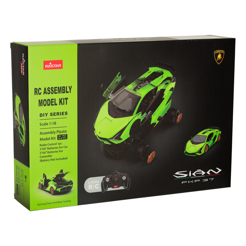 Samochód zdalnie sterowany Rastar 97400 Lamborghini Sian 1:18 zestaw do złożenia - obrazek 8