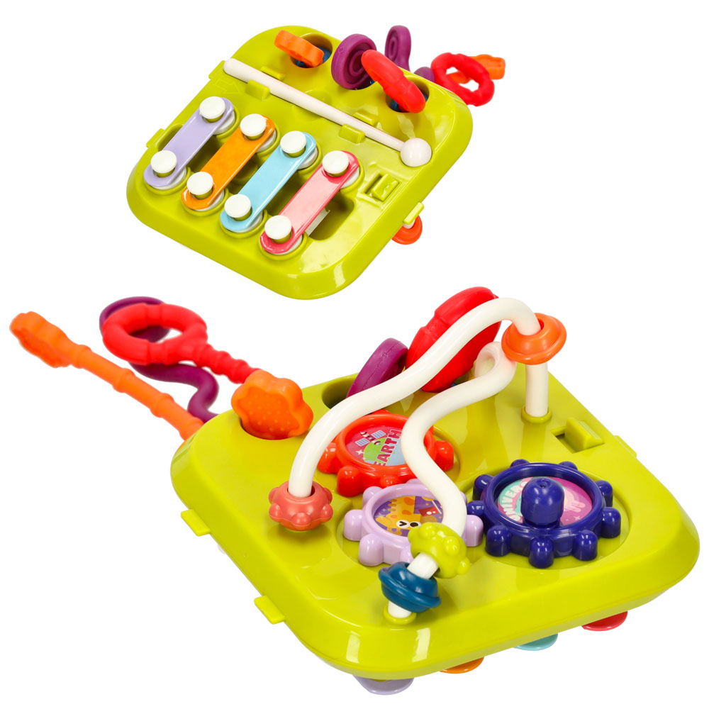 Kostka edukacyjna sorter cymbałki 7w1 Bibi-inn - obrazek 8