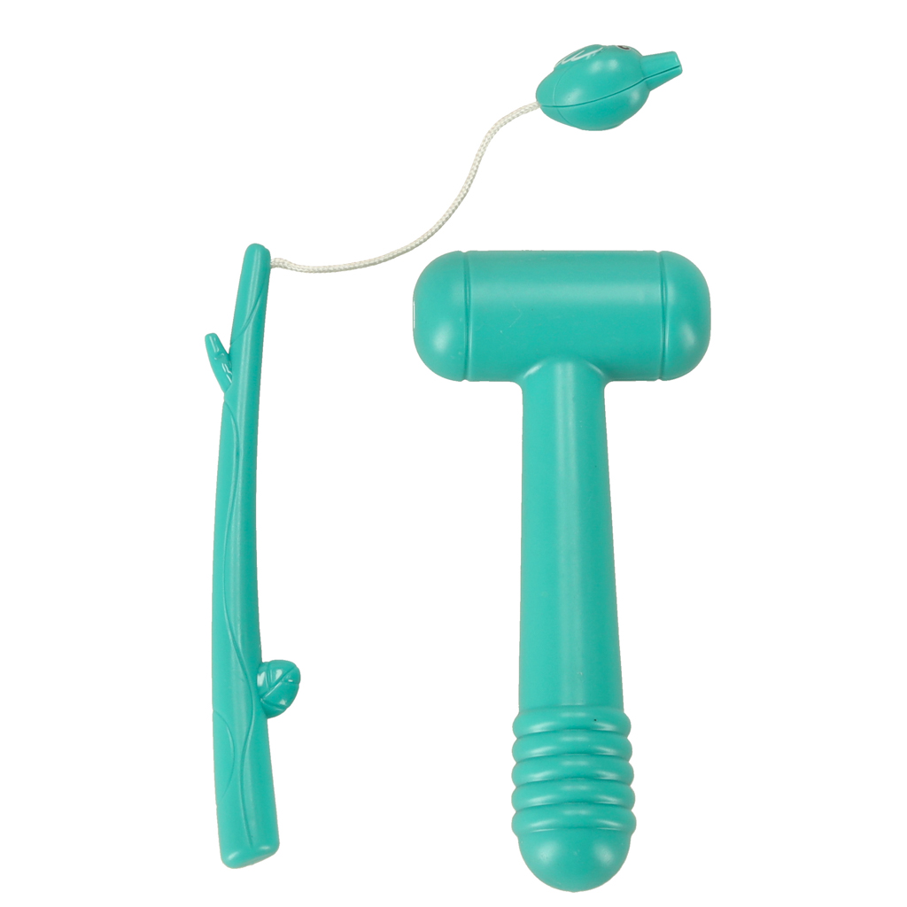 Waga szalkowa wbijak łowienie rybek zabawka edukacyjna 4w1 Bibi-inn pomarańczowa - obrazek 5