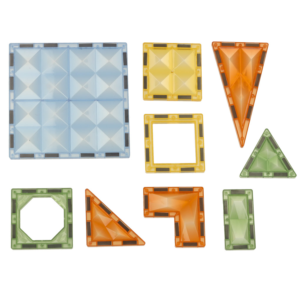 Klocki magnetyczne świecące 124 el. - obrazek 8