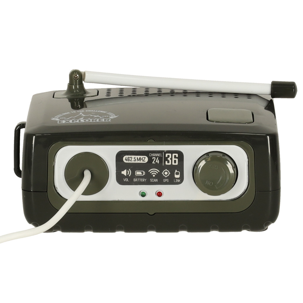 Walkie talkie krótkofalówka zestaw z centralą dla dzieci wojskowy zasięg 333 m - obrazek 7