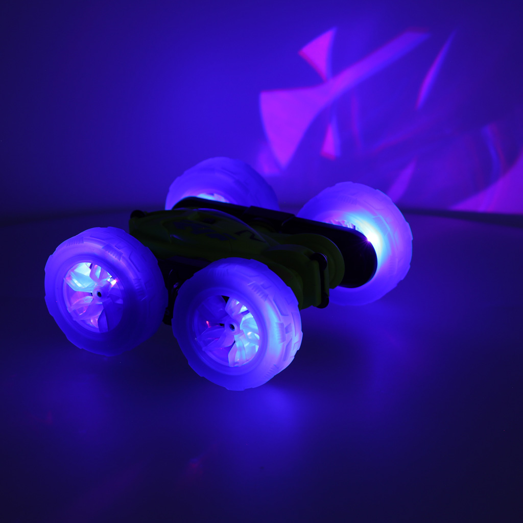 Samochód zdalnie sterowany RC REVOLT TG1023 Flip Speeder Lights 2.4GHz LED Off-Road Na Każdy Teren Akrobacje 360 - obrazek 8