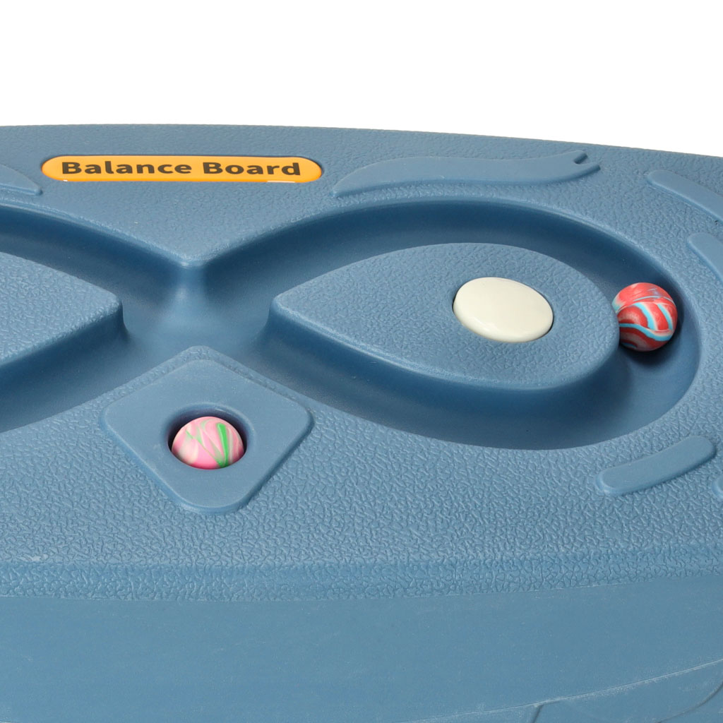 Deska do balansowania bujania równoważnia z labiryntem bujak balansowy dla dzieci granatowa - obrazek 4