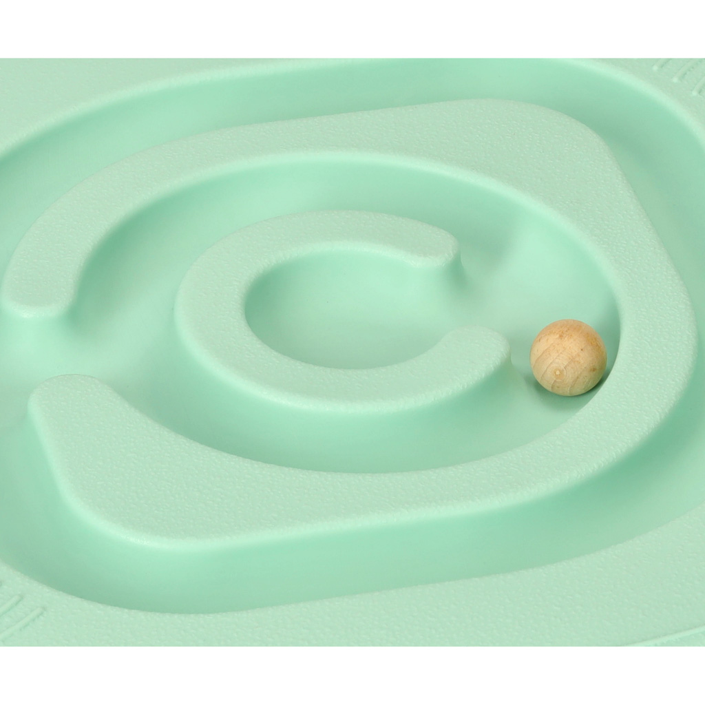 Równoważnia do balansowania deska z labiryntem dla dzieci miętowa - obrazek 4