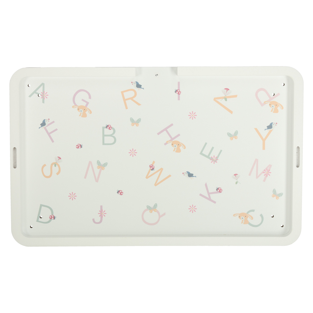 Tablica manipulacyjna LULILO LUDO stolik drewniany sensoryczny różowy - obrazek 7