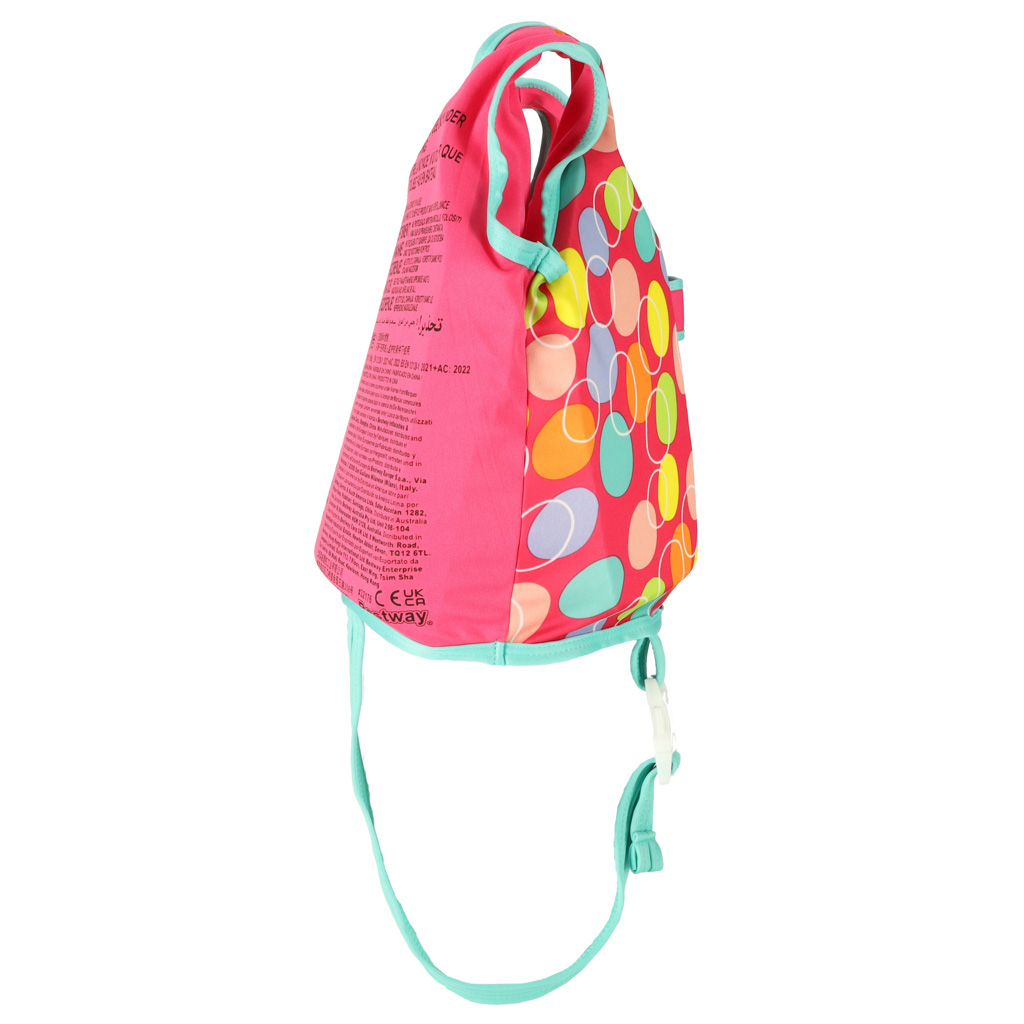 Kamizelka piankowa do pływania kapok dla dzieci BESTWAY 32176 11-19 kg różowa - obrazek 4