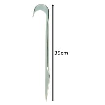 Kotwy haki do mocowania trampoliny huśtawki bramek 6 szt. 35 x 4 cm