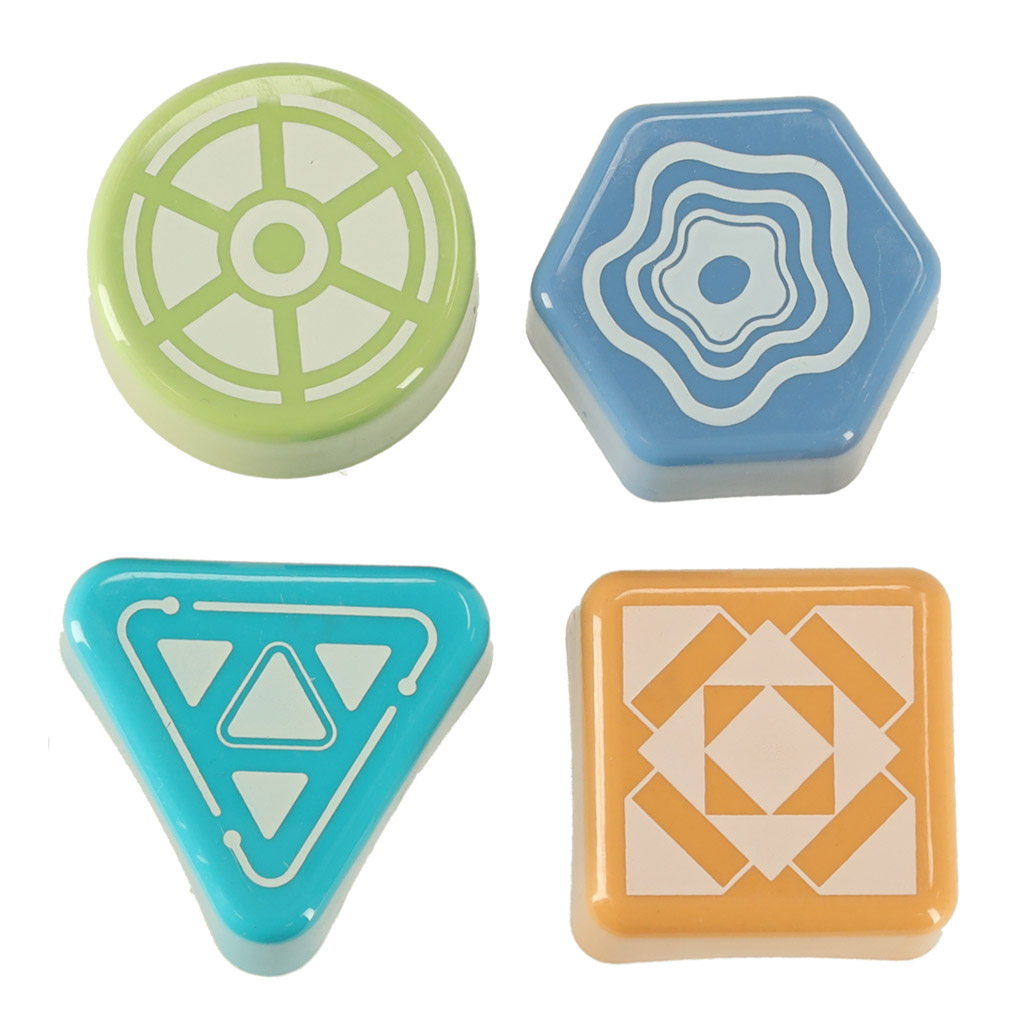 Słonik tablica manipulacyjna montessori wbijak sorter klocki młotek 26cm - obrazek 4