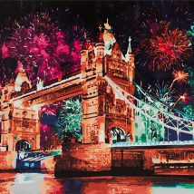 Malowanie po numerach obraz 50x40cm most