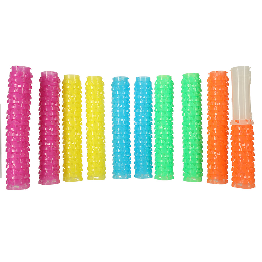 Tor wyścigowy samochodowy elastyczny rurkowy USB LED 210 elementów - obrazek 4