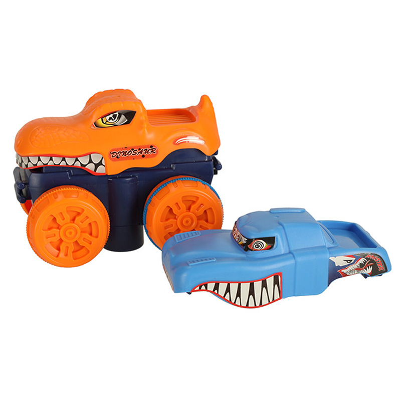 Tor wyścigowy elastyczny samochodowy auta zjeżdżalnie 102el. 132cm - obrazek 7