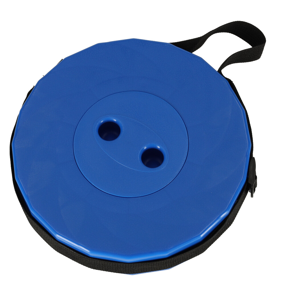 Krzesło składane taboret teleskopowy turystyczny przenośny niebieski 200kg - obrazek 7