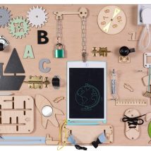 Tablica manipulacyjna drewniana 75 x 50 cm