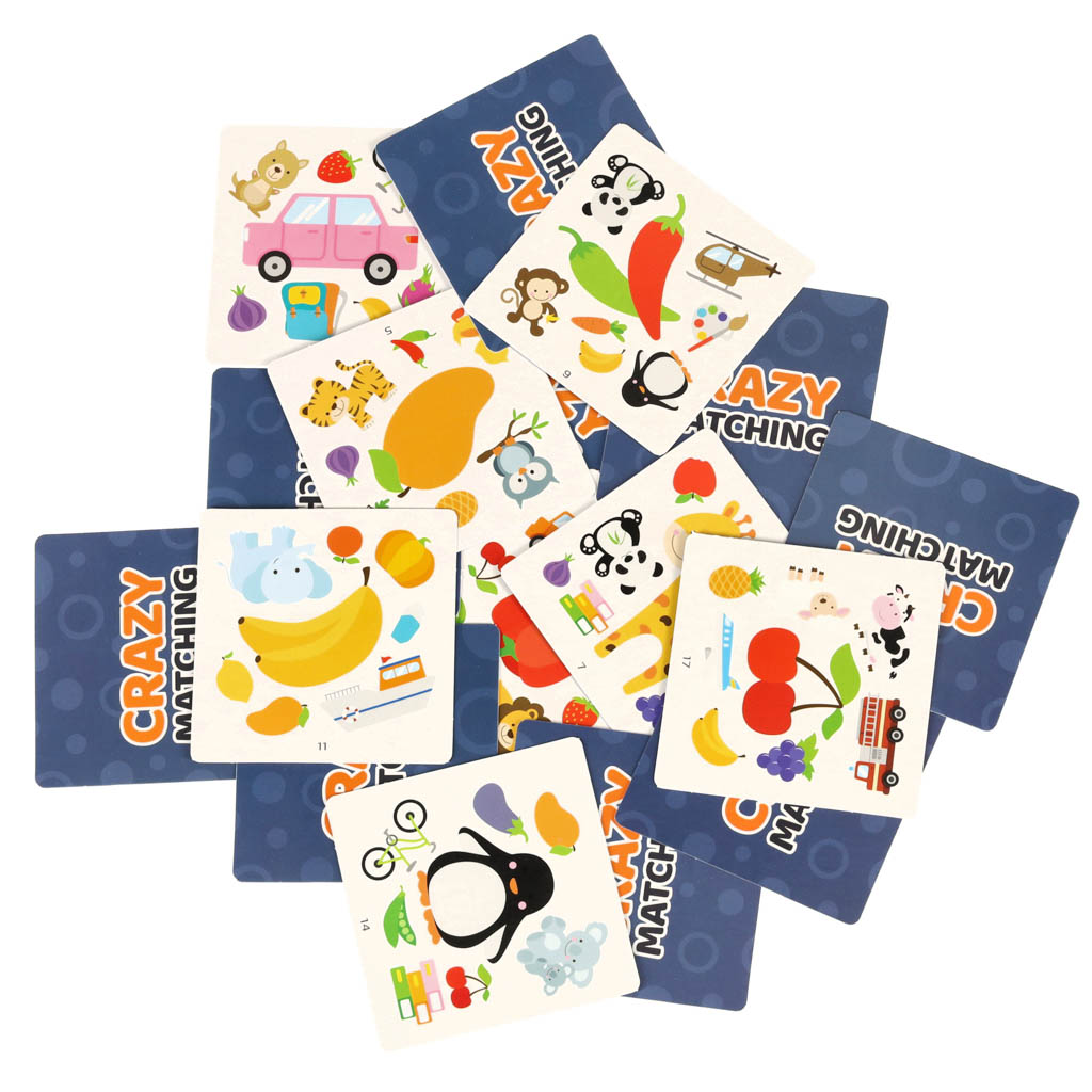 Gra karciana na spostrzegawczość szukanie par 54 karty - obrazek 6